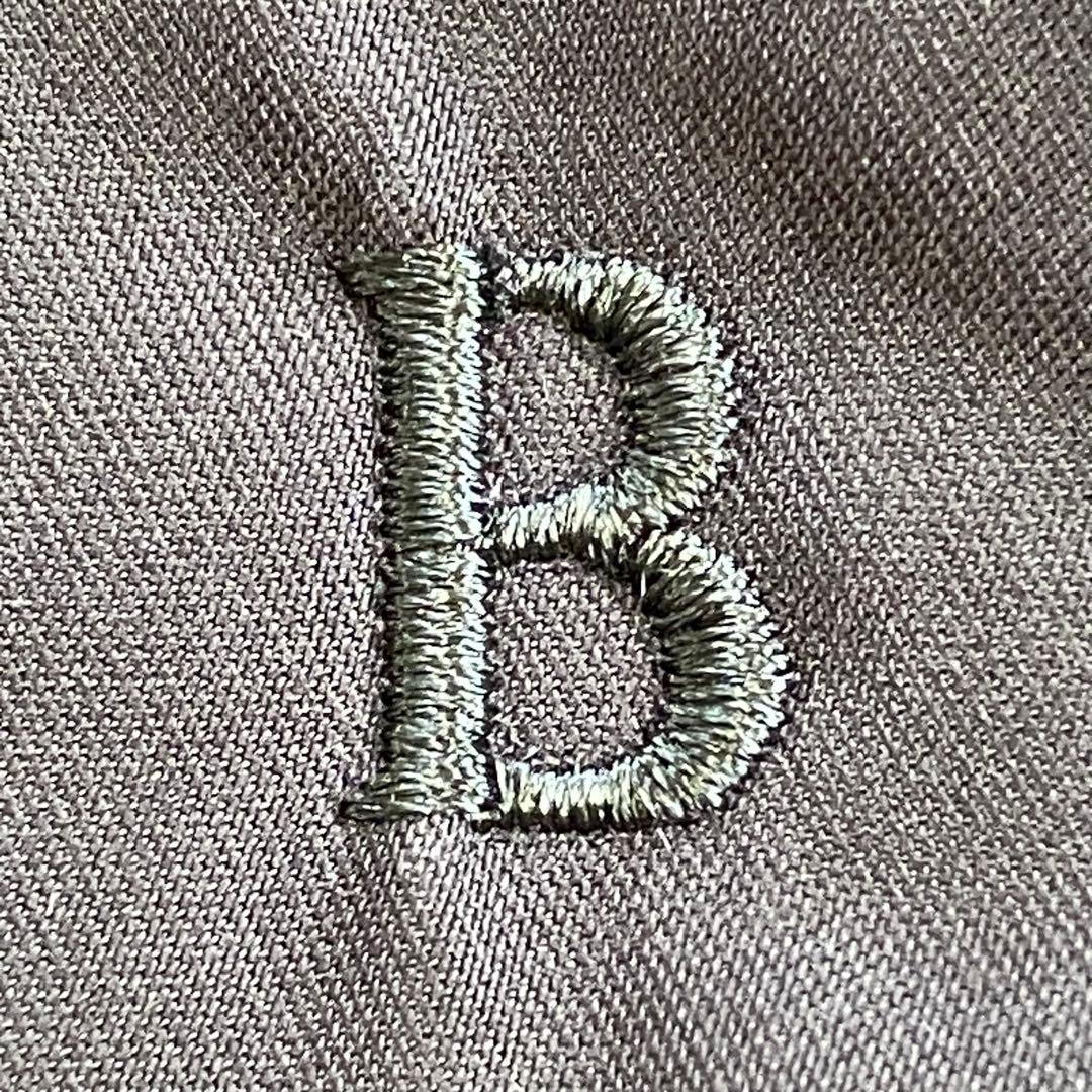 美品★BURBERRYロンドン モッズコート B総柄 フード付 黒 サイズ7