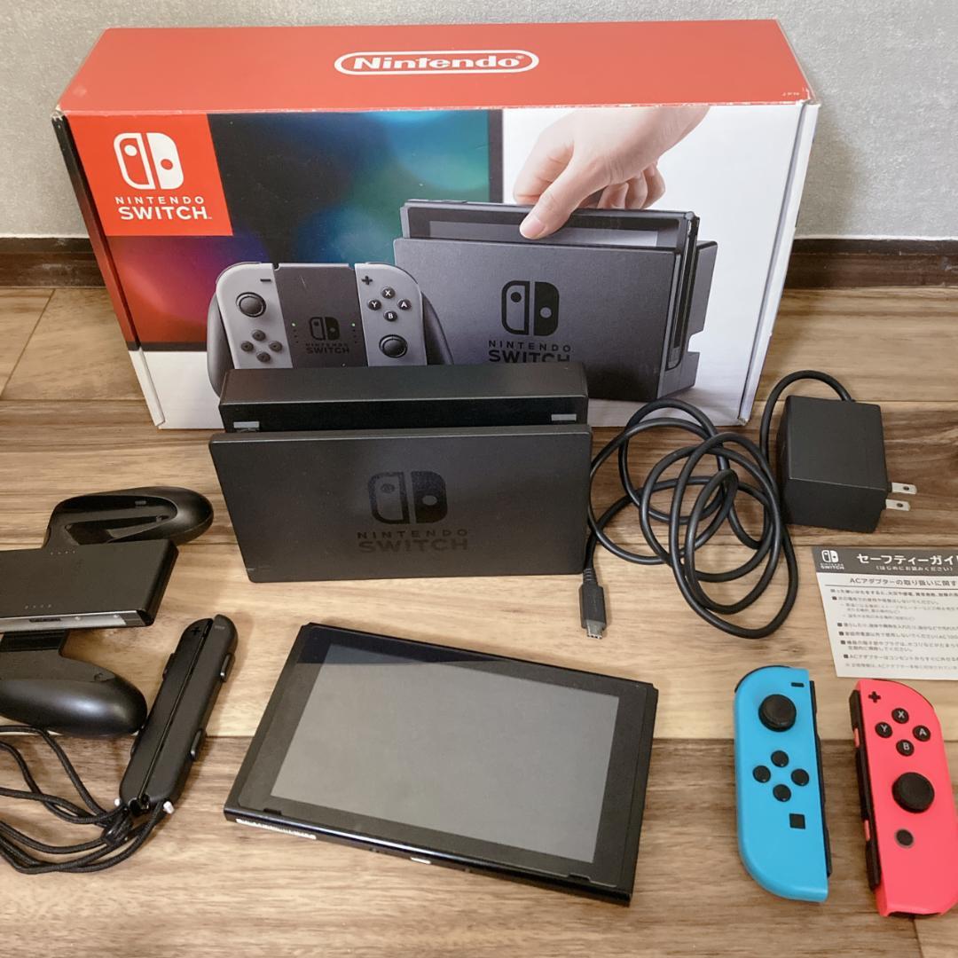 【美品】箱付き！Nintendo Switch初期型 HAC-001 付属品完備