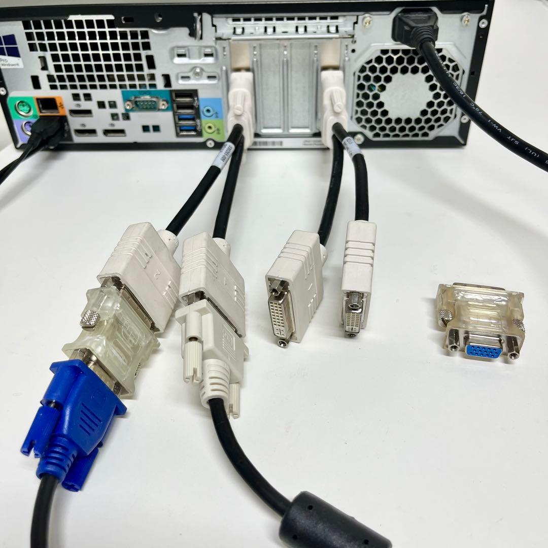 【中古美品】HP Z230 NVIDEA NVS 315 を2機搭載 4画面可
