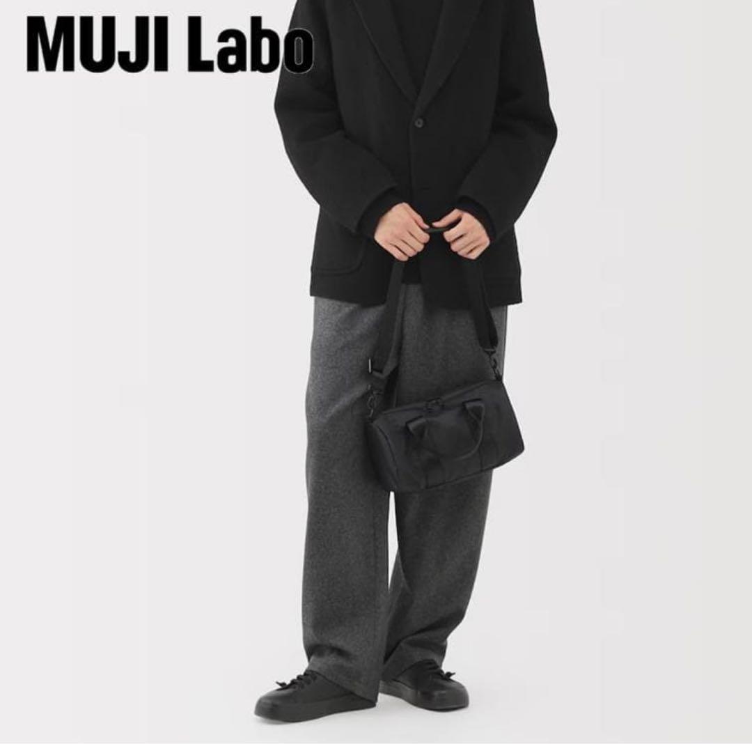 MUJI Labo 再生ナイロンミニボストンバッグ