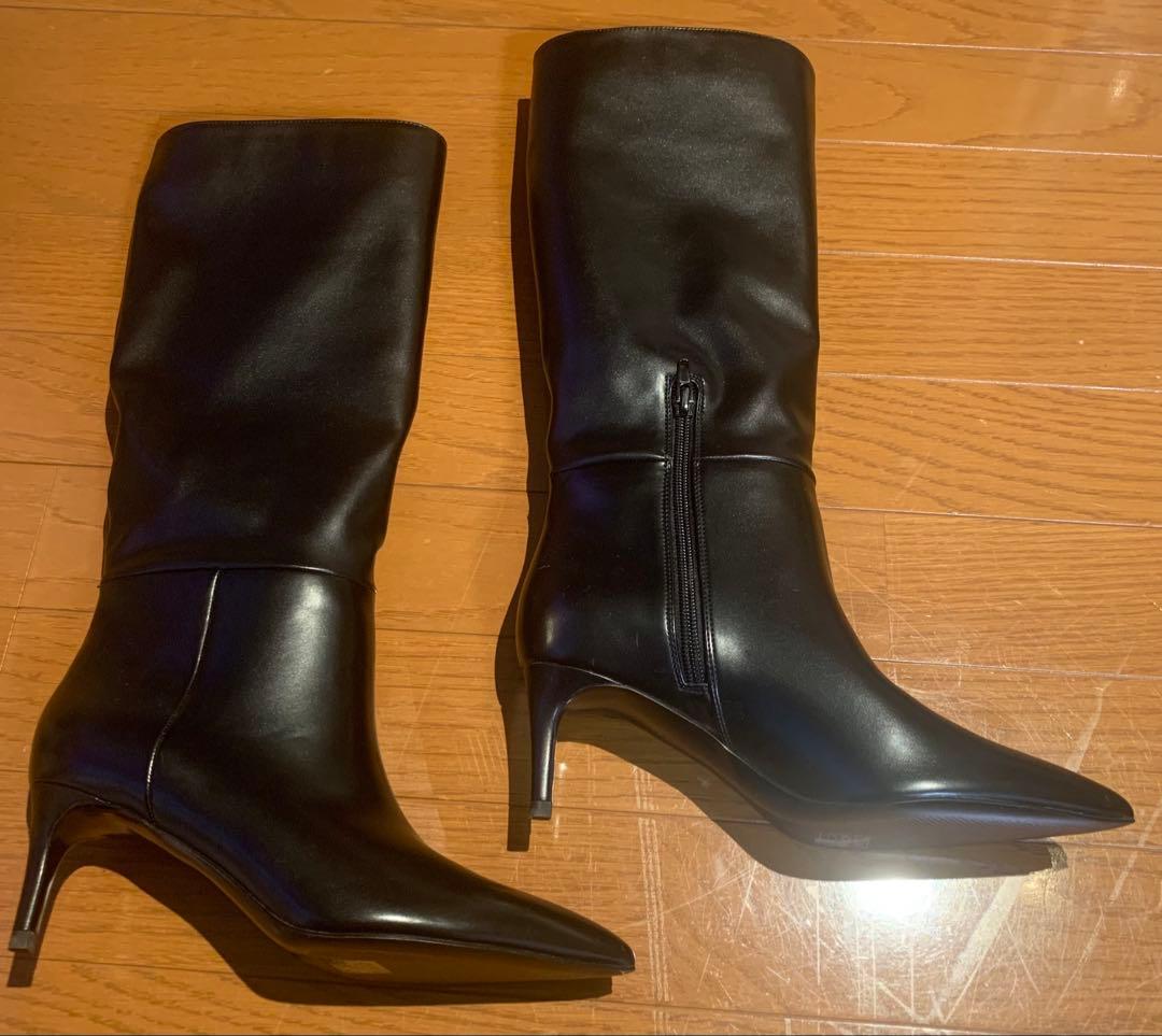 s　未使用　CHARLES&KEITH レディース　ロングブーツ 36