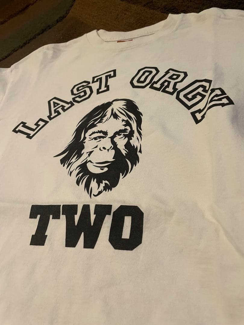 【美品】ラストオージー2 LAST ORGY 2 Tシャツ WHT