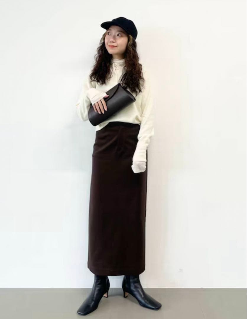 【美品】BABYLONE アッシュクポロニットプルオーバー