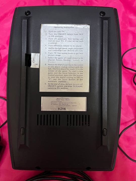 MECCA TVG MARK-1 T.V.GAMES レトロゲーム機