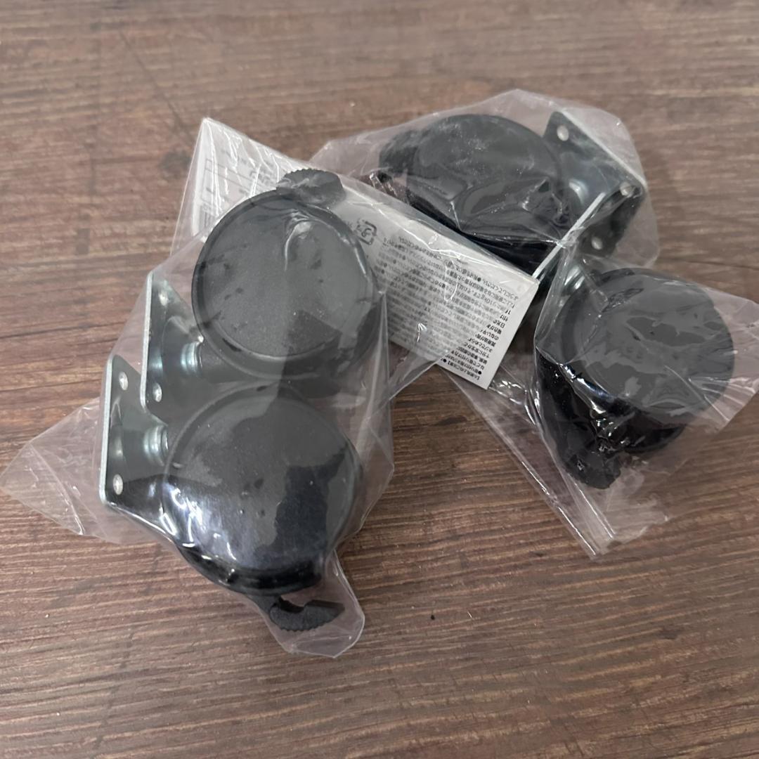 【新品・未使用】　キッチンワゴン　天板タイル　キャスター付き　収納