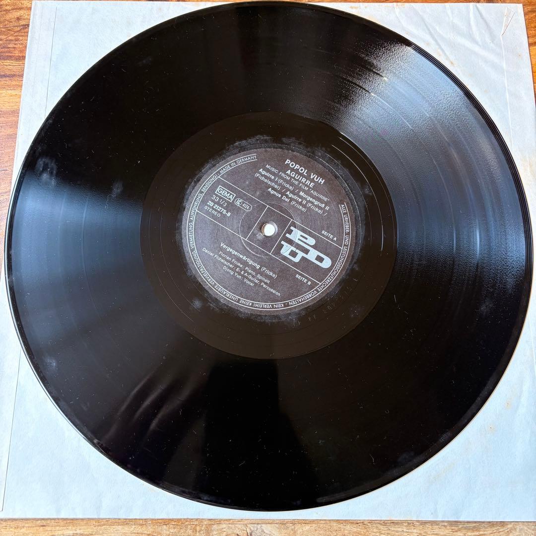 Popol Vuh \"Aguirre\" LP 1982年　ドイツ