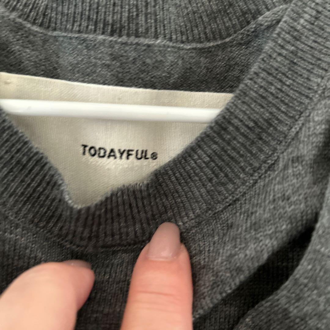 TODAYFUL 2set Useful Knit グレー