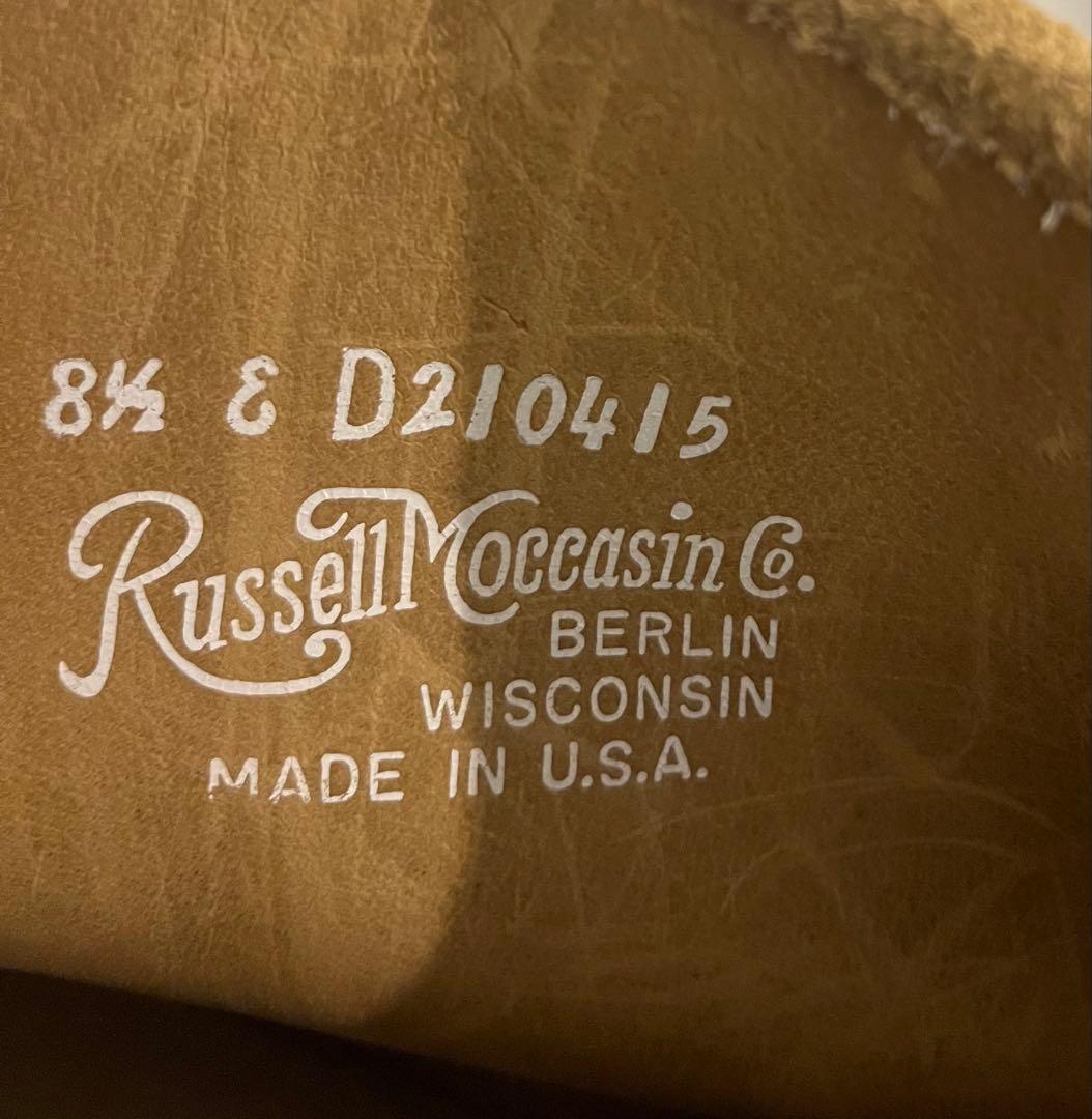 新品！『Russell Moccasin』ノックアバウトブーツ