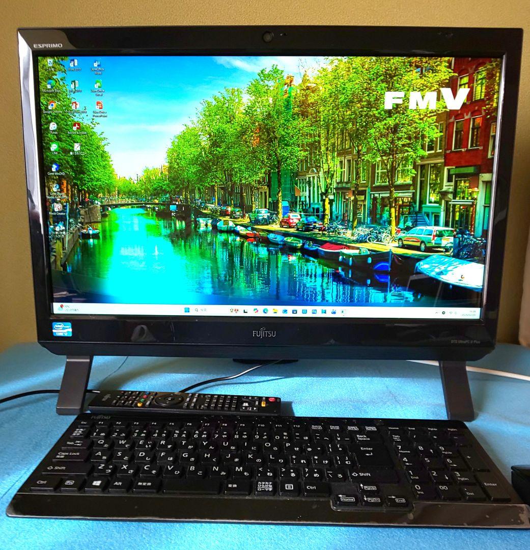 【週末特価】地デジ視聴OK　i7搭載 富士通一体型パソコン FH56R