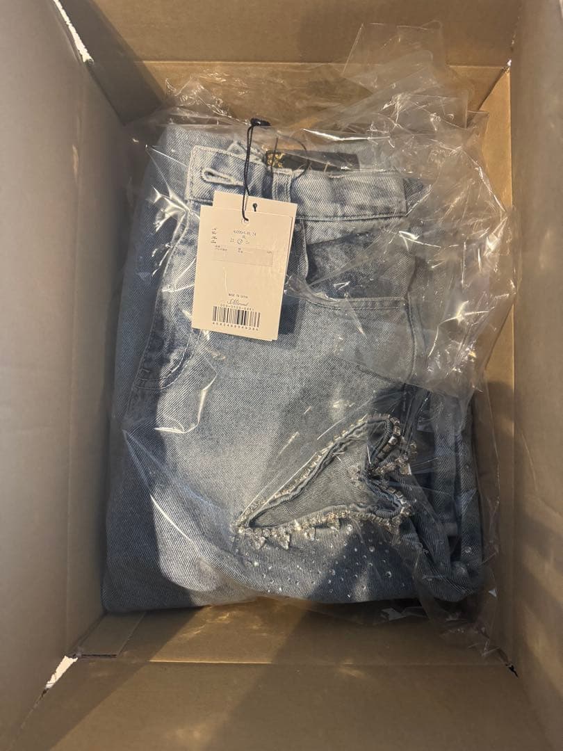 ちゅる美★さん専用 rady サイドカットビジュデニムパンツ