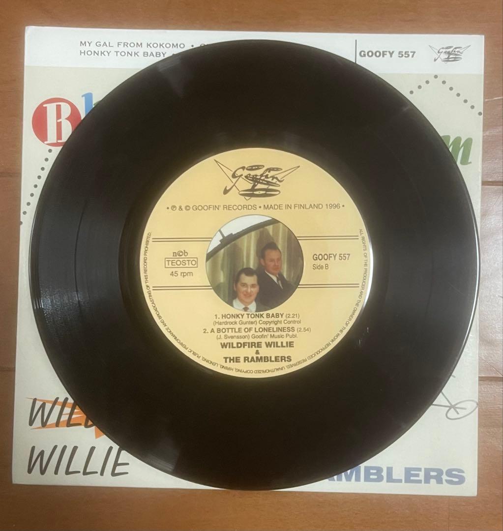 Wildfire Willie & The Ramblers 4枚 ロカビリー