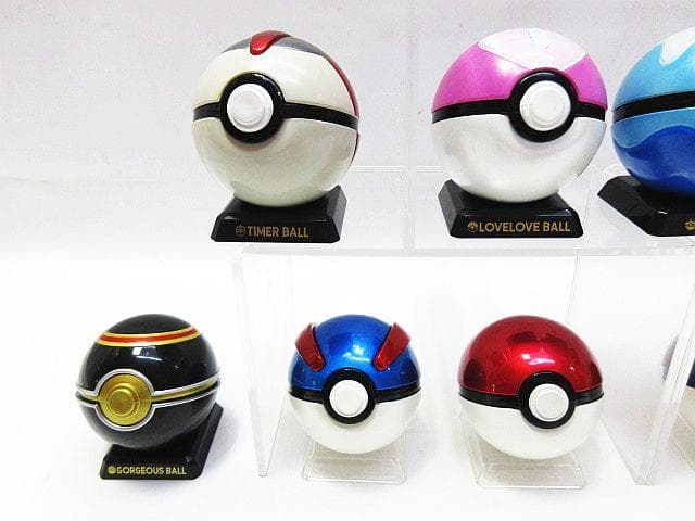 ヤ*ザ様 ポケモン ボールコレクション 14個 まとめ売り 食玩 オシャボ ガン
