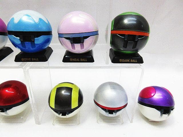 ヤ*ザ様 ポケモン ボールコレクション 14個 まとめ売り 食玩 オシャボ ガン