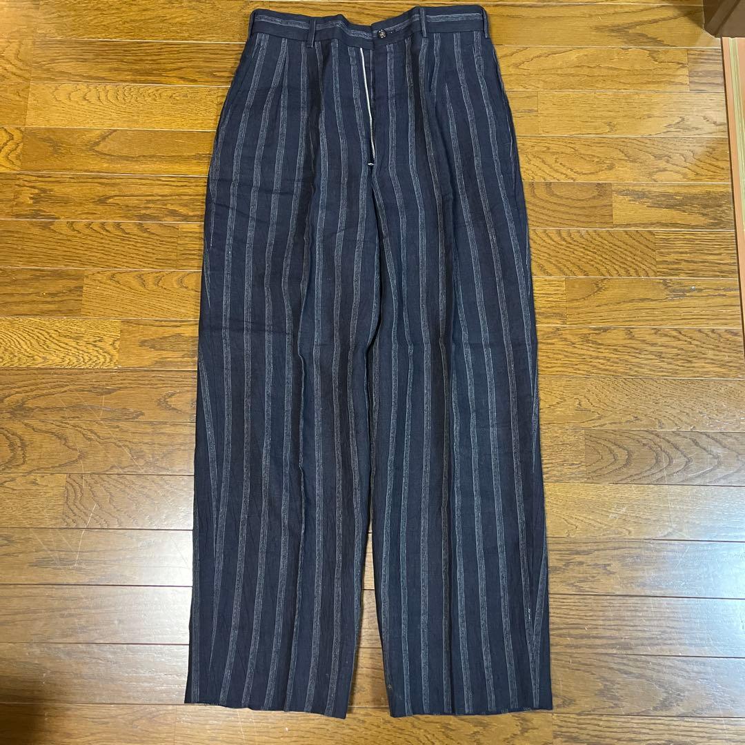 COMME des GARÇONS ストライプ ダブルブレストジャケット M