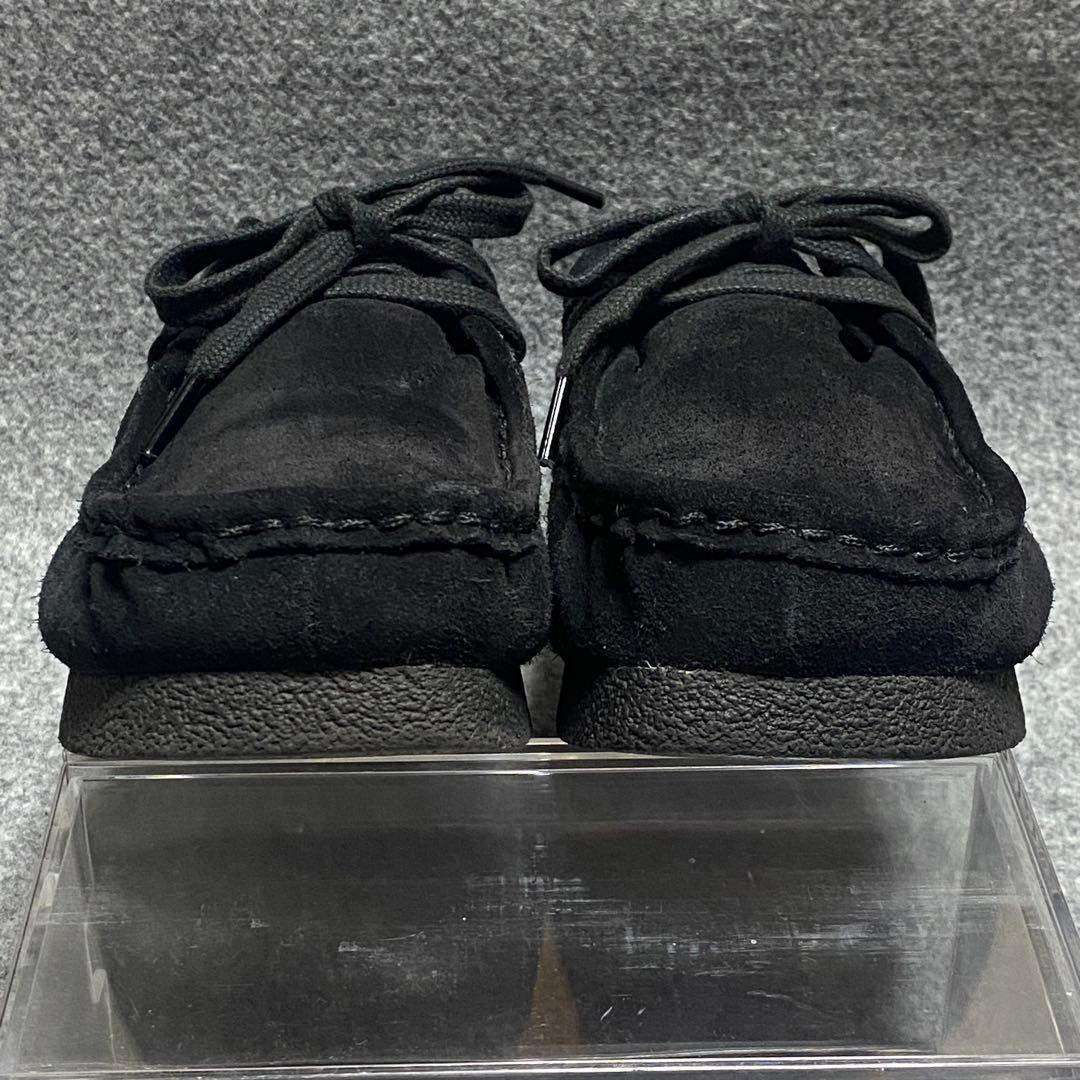 clarks クラークス　25.5cm ワラビー WALLABEE ブラック 黒