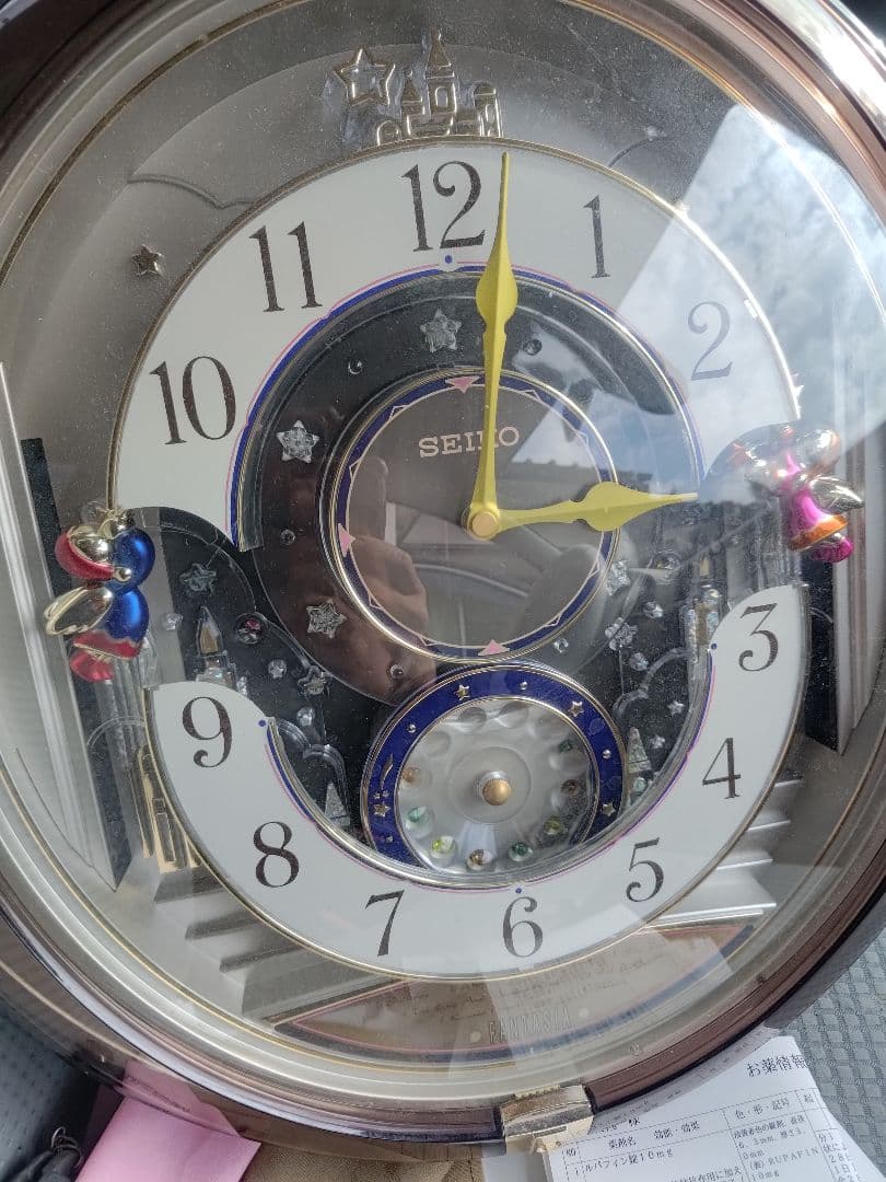 SEIKO FANTASIA RE549G からくり時計　訳アリ
