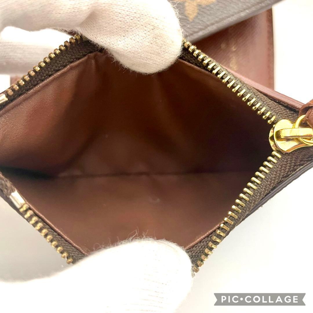 ルイヴィトン　ポルトフォイユ　ヴィクトリーヌ　モノグラム　三つ折り財布