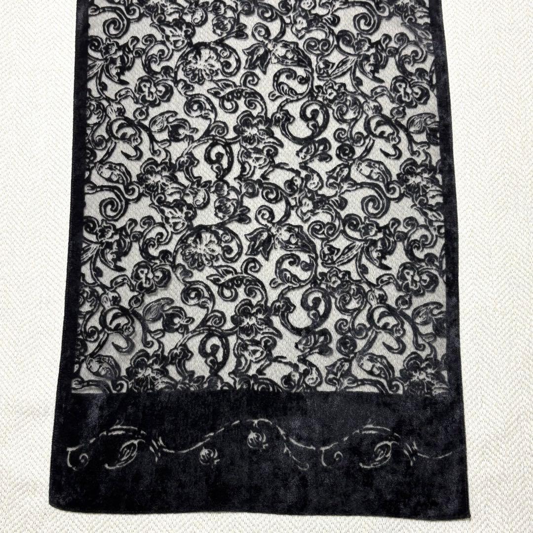 極上品 GIVENCHY ジバンシー 高級 ベルベット ショール スカーフ