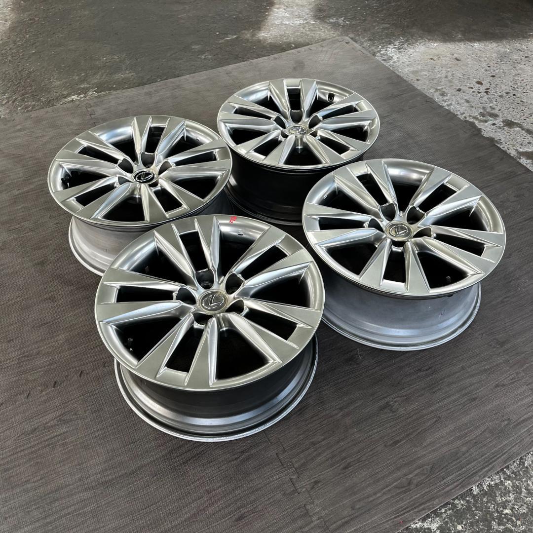 [美品] 純正LS600h 5x120 7.5 18インチ