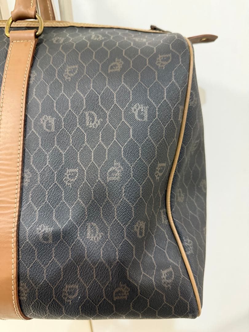 Dior ボストンバッグ ヌメ革