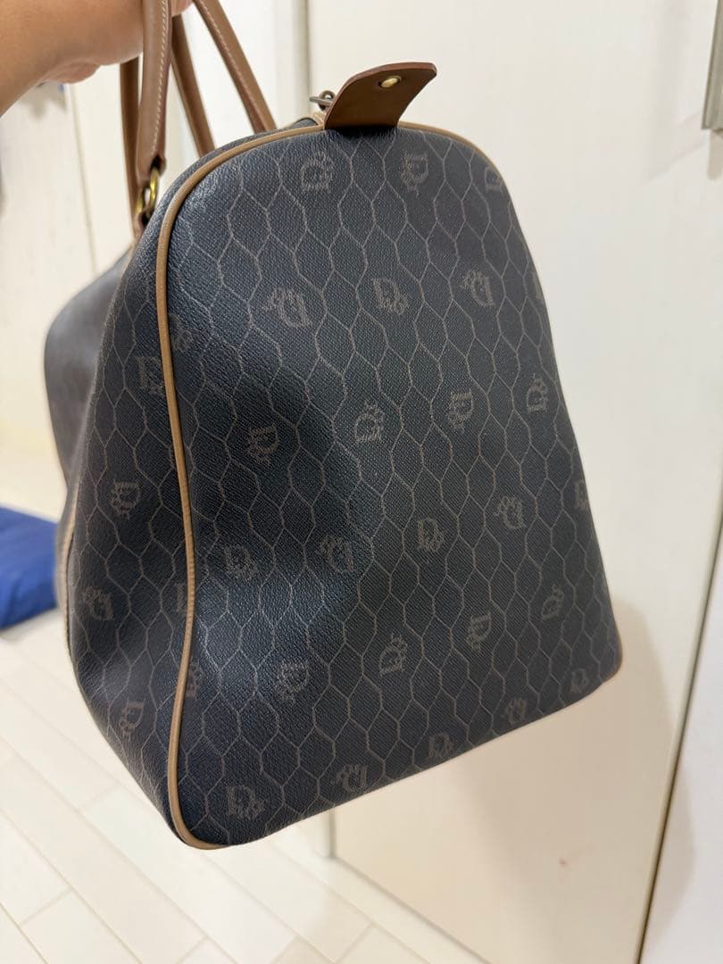 Dior ボストンバッグ ヌメ革