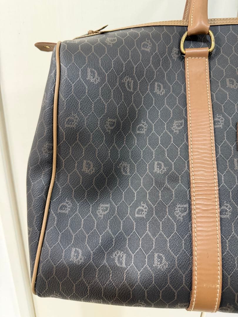 Dior ボストンバッグ ヌメ革
