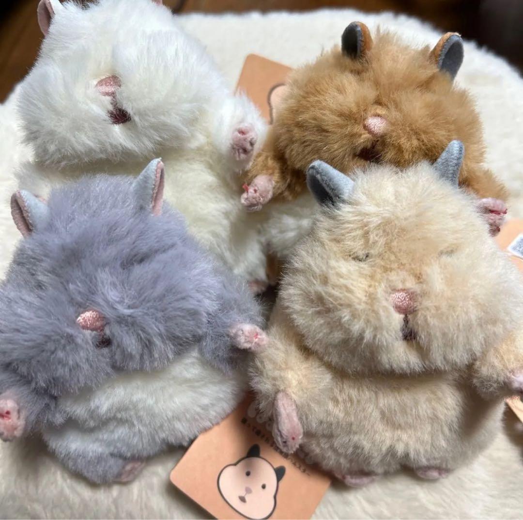 【新品タグ付】 はむにぎり ハムスター マスコット　コンプセット ぬいぐるみ