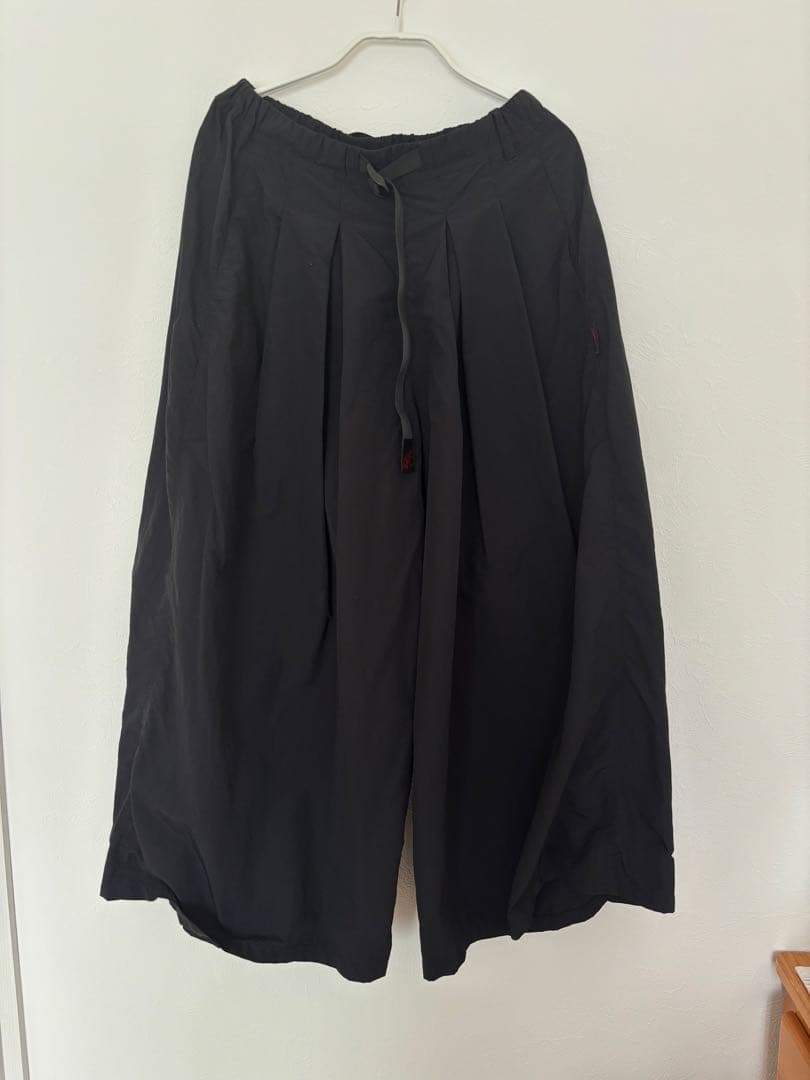 GRAMICCI フレアパンツ（ブラック）とグラミチTシャツ　2点セット