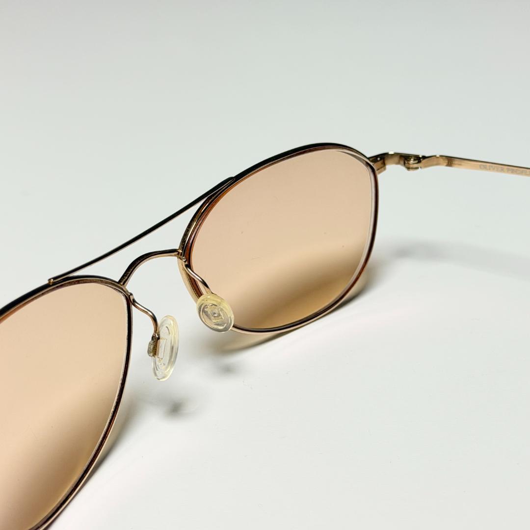 OLIVER PEOPLES オリバーピープルズ ダブルブリッジ サングラス