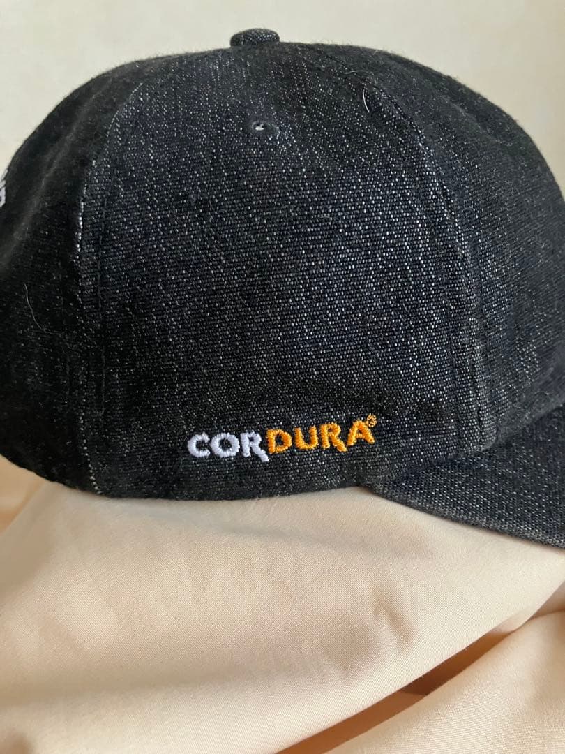ユ*キ様 Supreme ブラック CORDURA キャップ