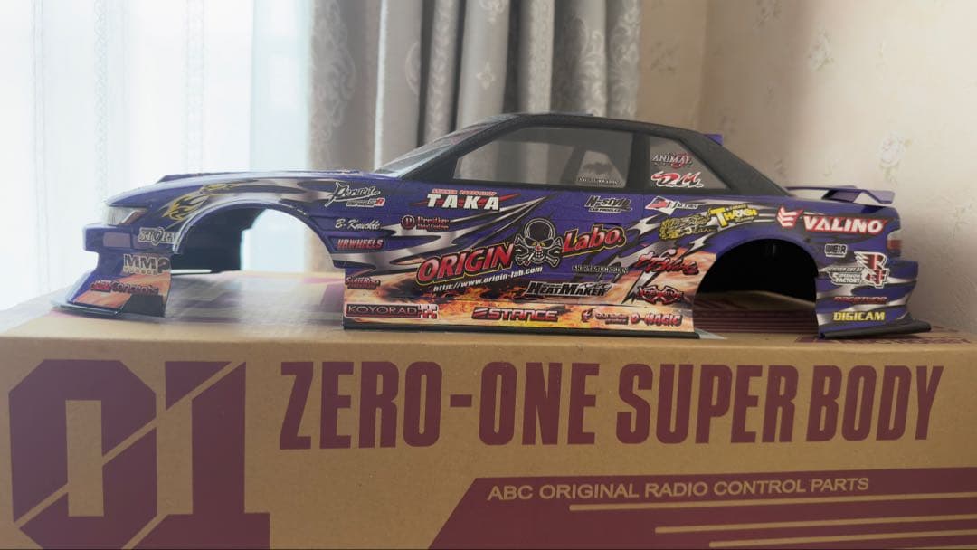 S13シルビア ラジコンボディ