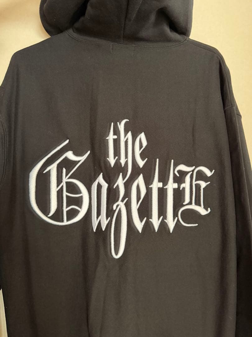the GazettE ロゴパーカー 白　ガゼット RAD MARKET