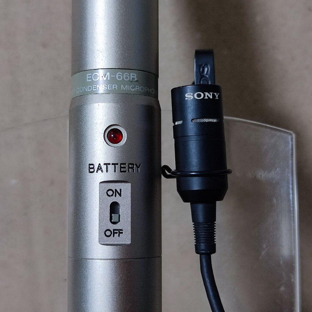 《245》SONY ECM-66B エレクトレット・コンデンサーマイクロホン