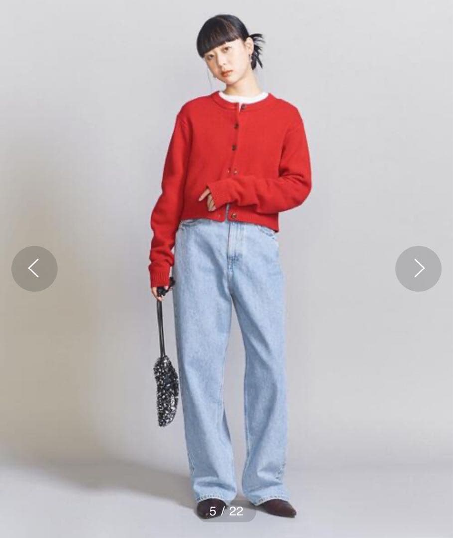 RED CARD TOKYO Dakota ビッグ ストレート デニムパンツ