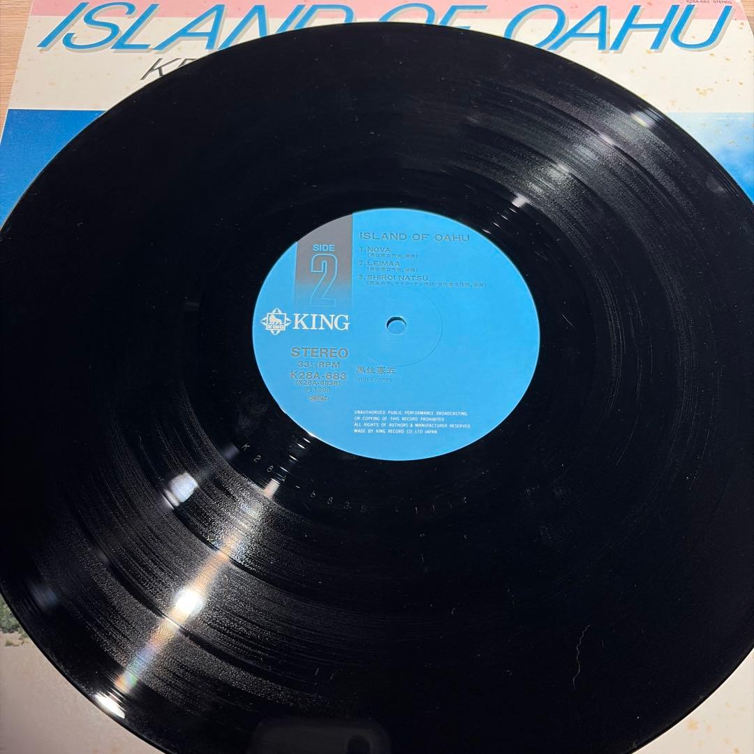 [オリジナル　レコード]  OF OAHU 黒住憲五　LP