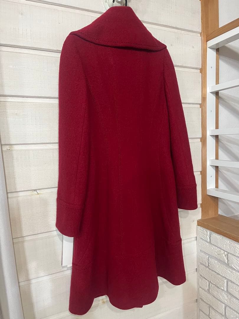 super beauty romantic style 赤　コート新品