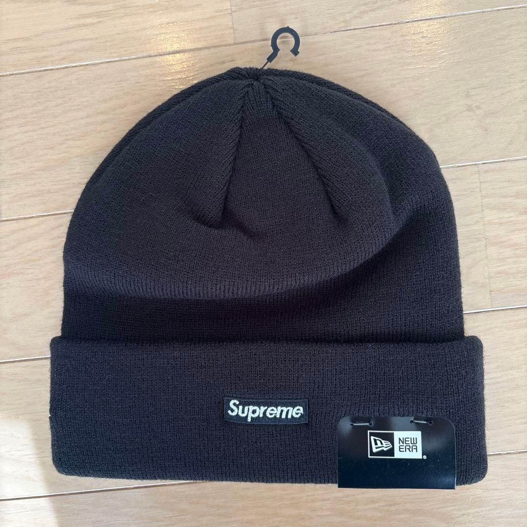 Supreme ニット帽 ブラック New Era