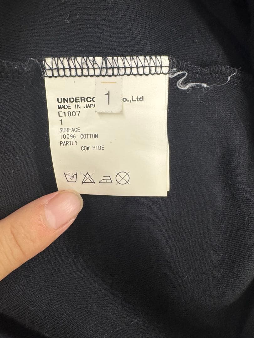 UNDERCOVER 歪み　Tシャツ　サイズ:1(SからM相当)