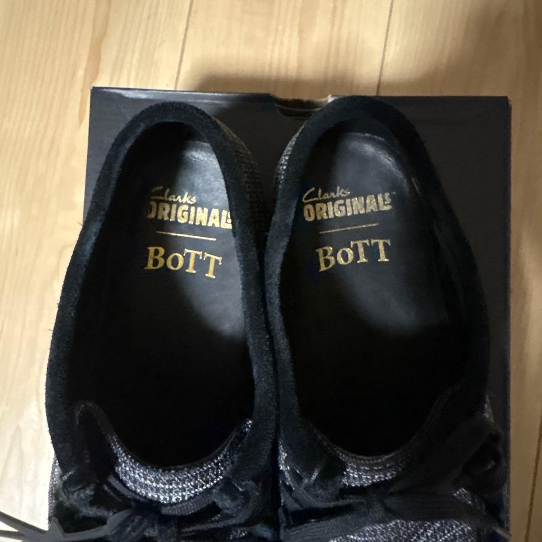 Clarks Originals BoTT ブラックデッキシューズ