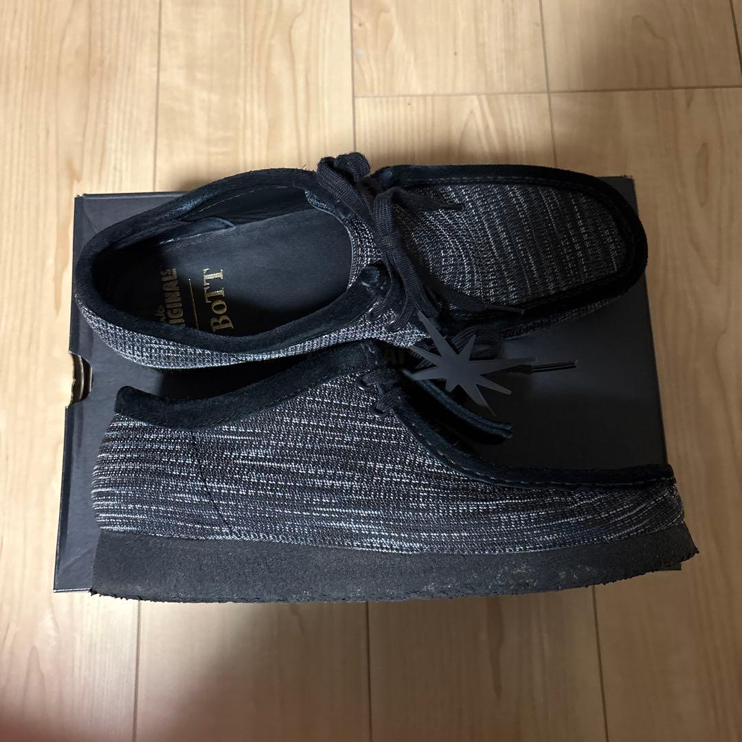 Clarks Originals BoTT ブラックデッキシューズ