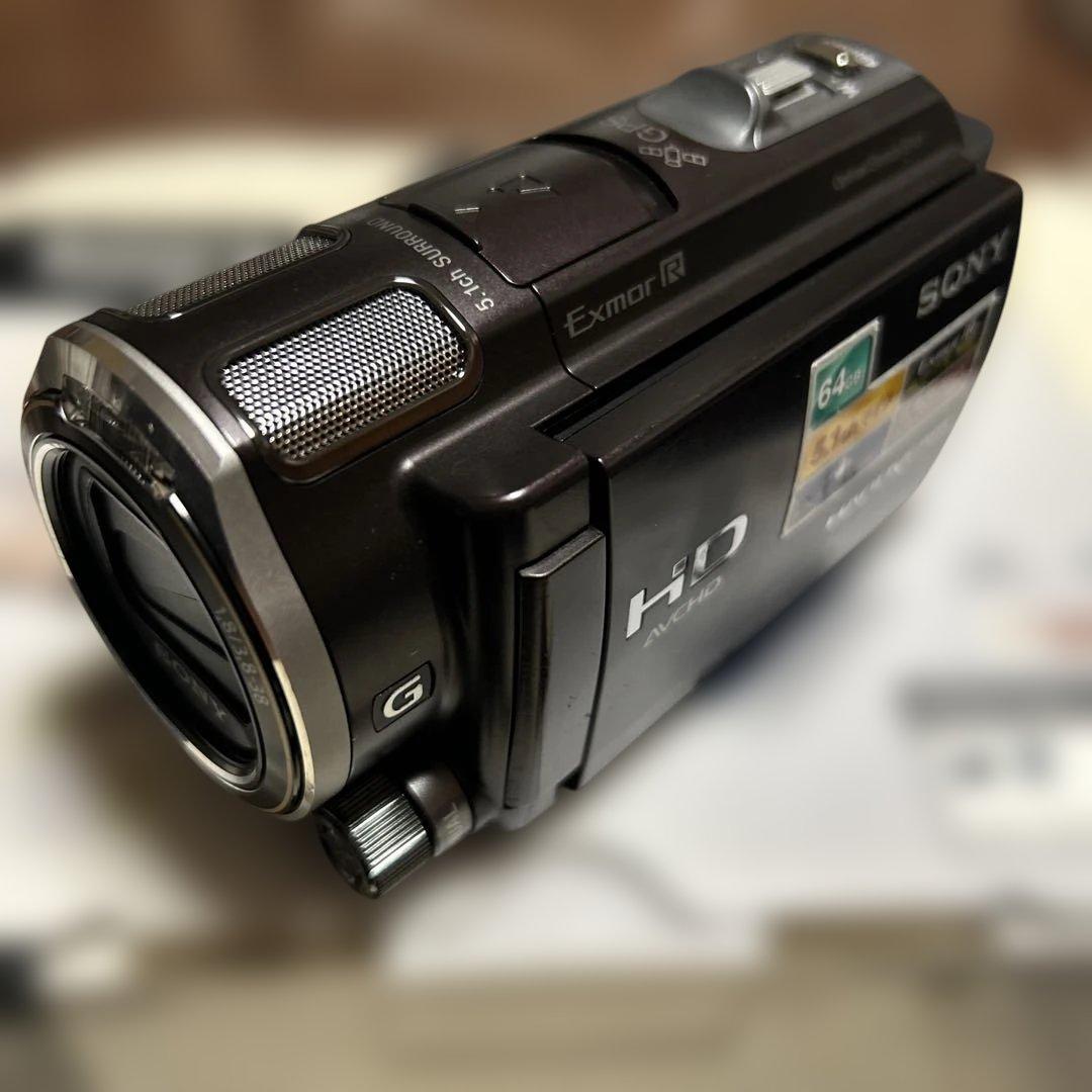 ジャンク品SONY HDR-CX560V ビデオカメラ 本体他 ハンディカム