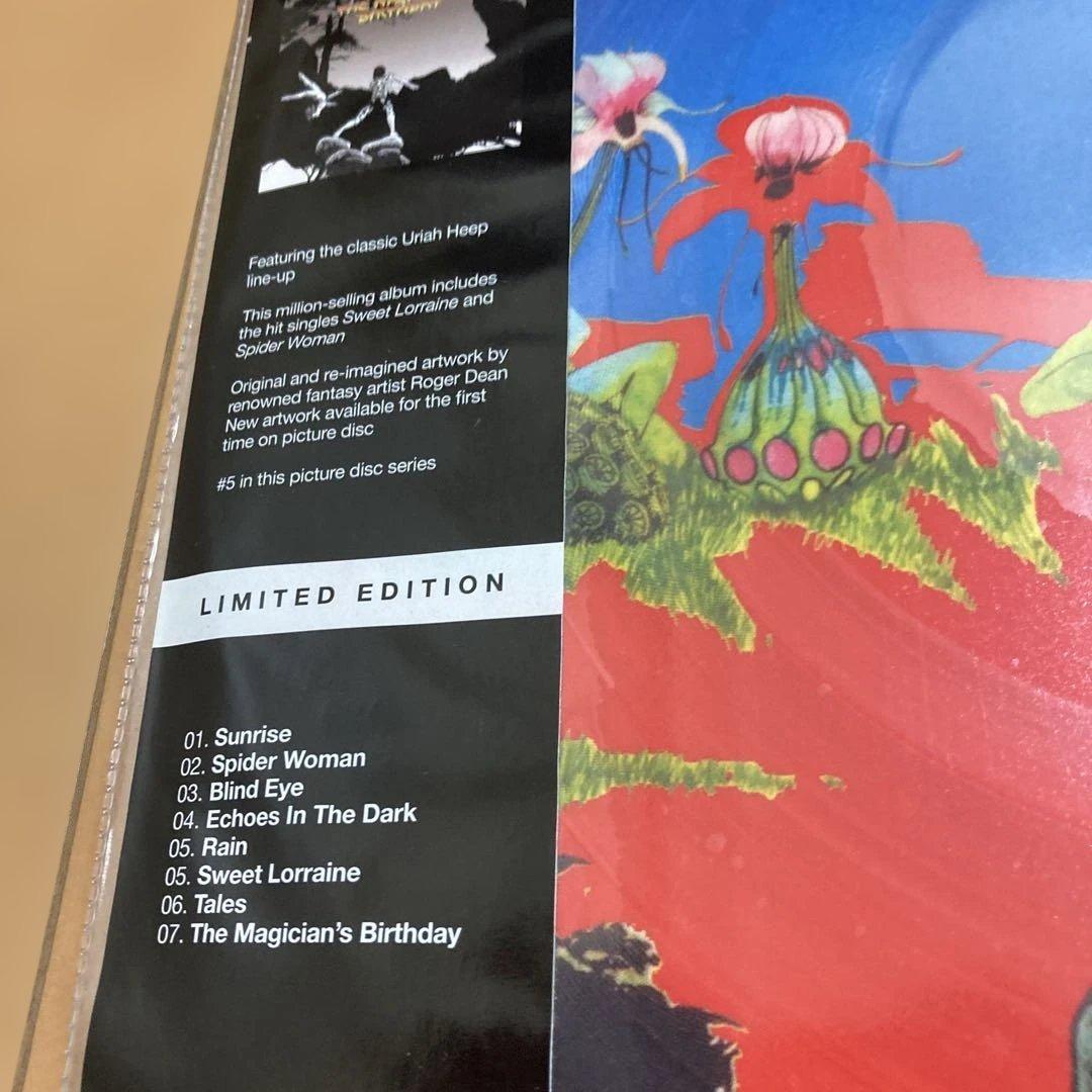 「魔の饗宴 」 Uriah Heep (ユーライア・ヒープ ★ピクチャーディスク