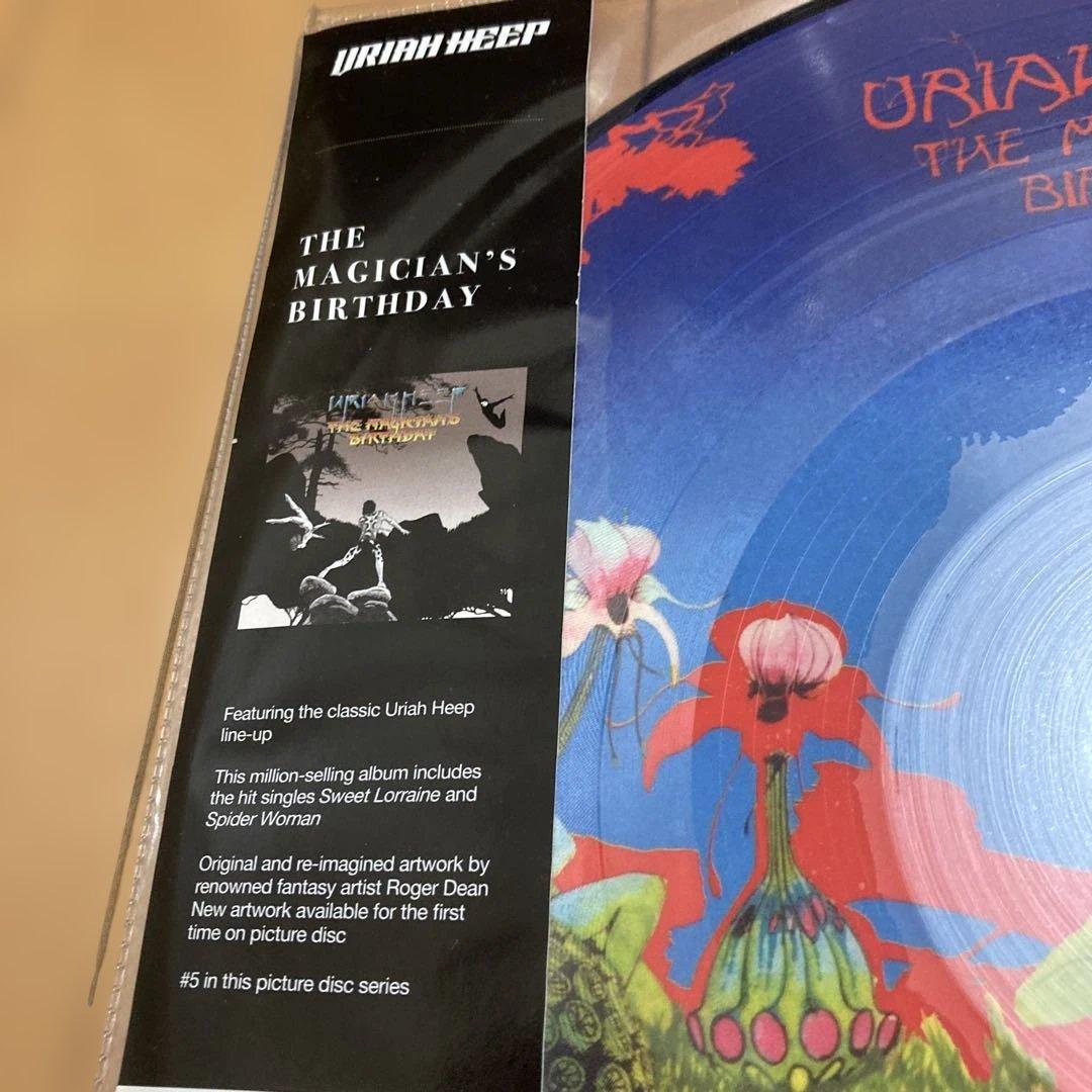 「魔の饗宴 」 Uriah Heep (ユーライア・ヒープ ★ピクチャーディスク