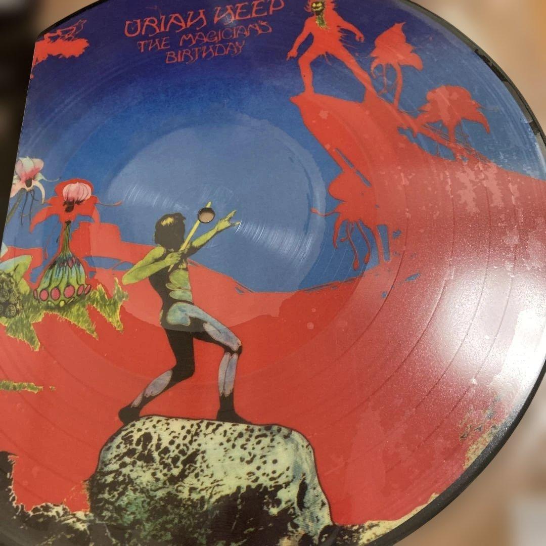 「魔の饗宴 」 Uriah Heep (ユーライア・ヒープ ★ピクチャーディスク