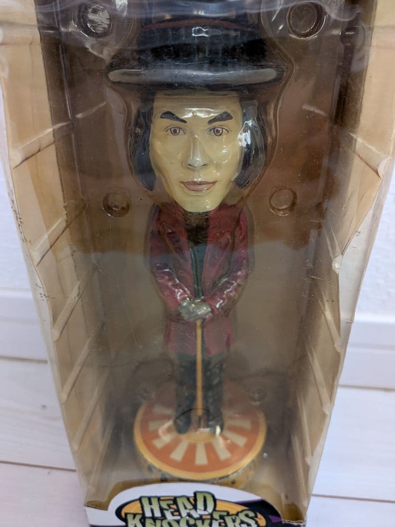 Willy Wonka ヘッドノッカー フィギュア
