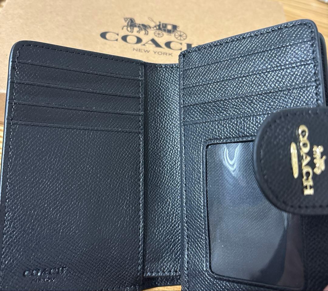 [即決OK！]COACH ミディアムコーナージップウォレット