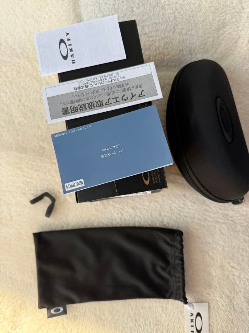 OAKLEY スポーツサングラス オリーブグリーン　ゴールド