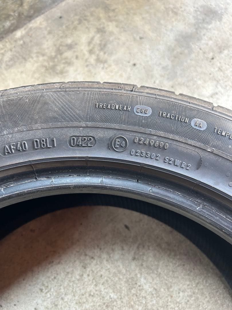 225/50R17コンチネンタル4本セット　レヴォーグ、ゴルフなど ②