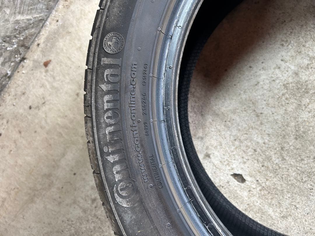 225/50R17コンチネンタル4本セット　レヴォーグ、ゴルフなど ②
