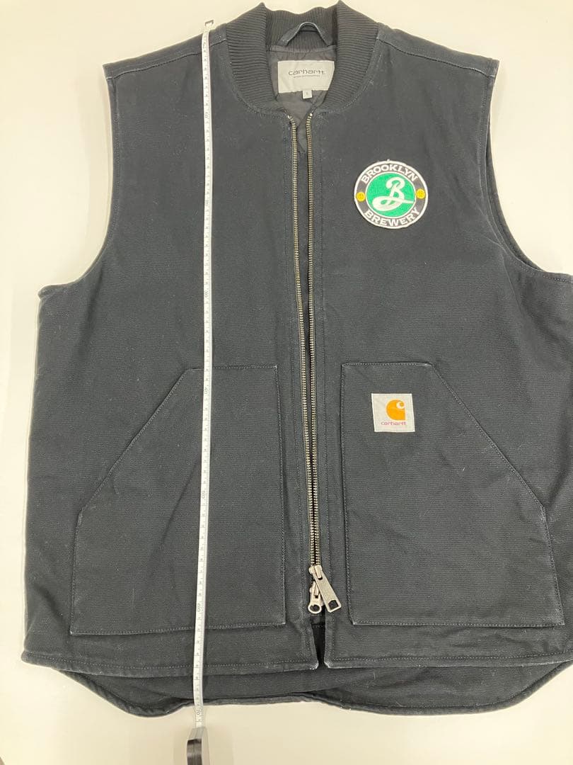 Carhartt ダックベスト　Brooklyn Brewery Lサイズ Y